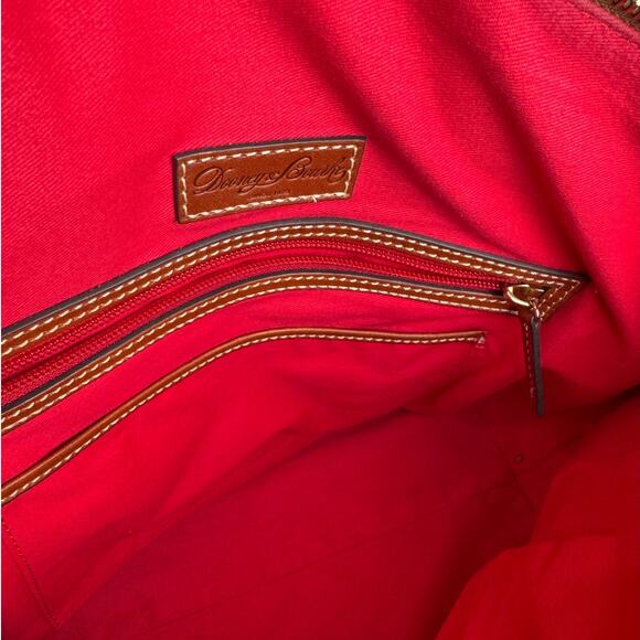 Dooney & Bourke Domed Pebble Leather Satchel - Picture 11 of 11